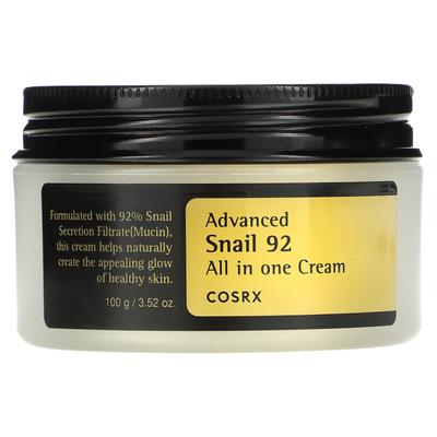 Advanced Snail 92, All-in-one Creme, 100 ml