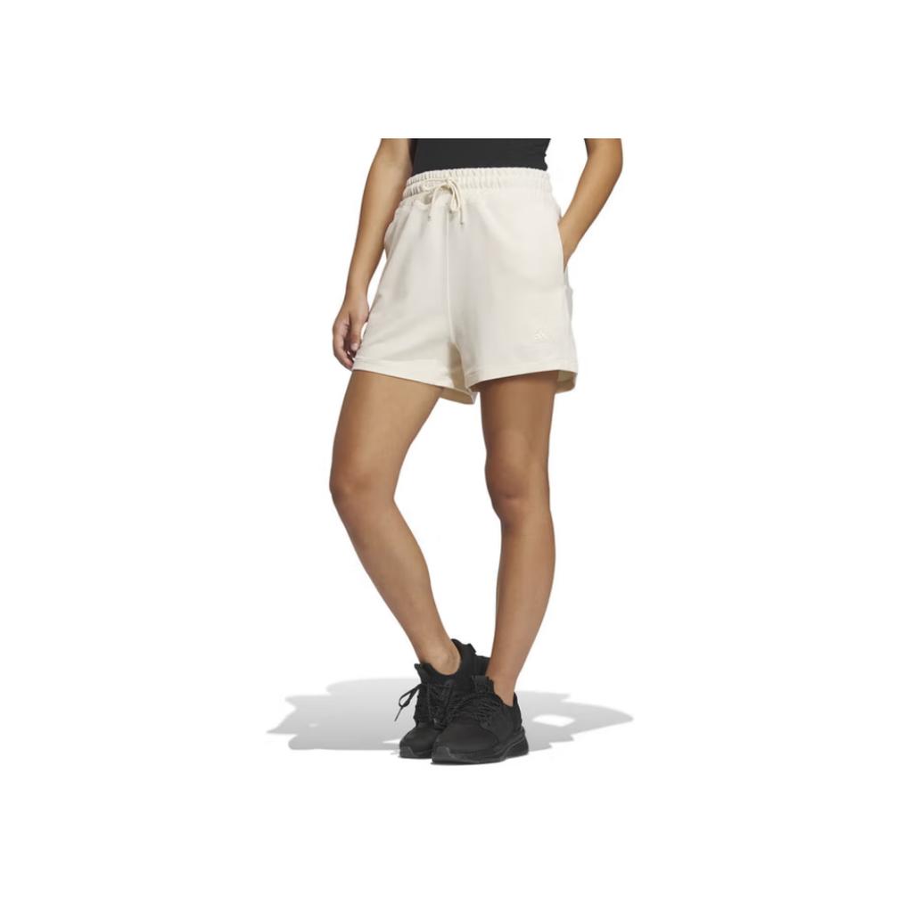 Adidas SS24 Pure Comfort Outdoor Casual Shorts Women Bottoms Milk-White IM8866