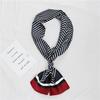 Korean Version of Spring and Summer Long Silk Scarves, Small Scarves, Scarves, Women's Versatile Printing Thin and Narrow Headbands Are Very Good Yao