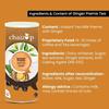 Chaizup Premium 1 Min Instant Ginger Tea Premix - 1kg Can | Ginger Flavours | Approx. 72 Servings | 1kg