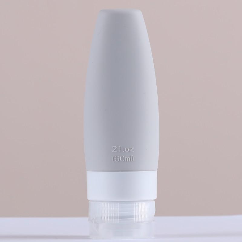 Silicone Travel Bottles for Cosmetics and Toiletries