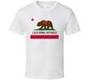 State Of California Flag T Shirt Mens Womens Tees Top