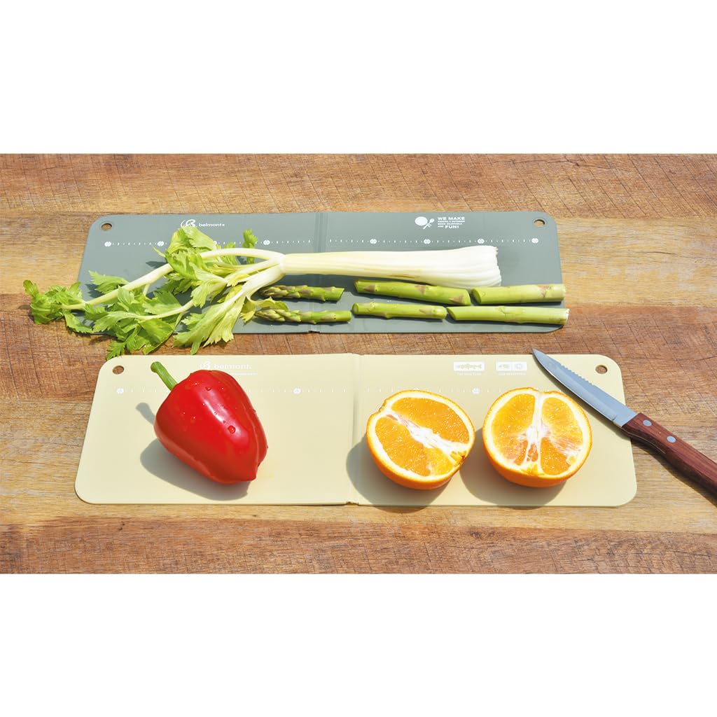 Antibacterial Butterfly Cutting Board Made In Japan Tsubame Sanjo Plastic Antibacterial Open Long Compact Memory Outdoor Camping Fishing [Belmont]