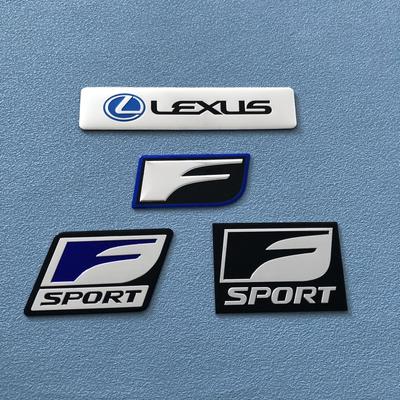 Auto Logo Aufkleber 3D Metall Auto Karosserie Kofferraum Abziehbild Für Lexus Fsport IS250 ES300h Ct200h RX400h NX GS350 LS600h IS350 IS300 GX