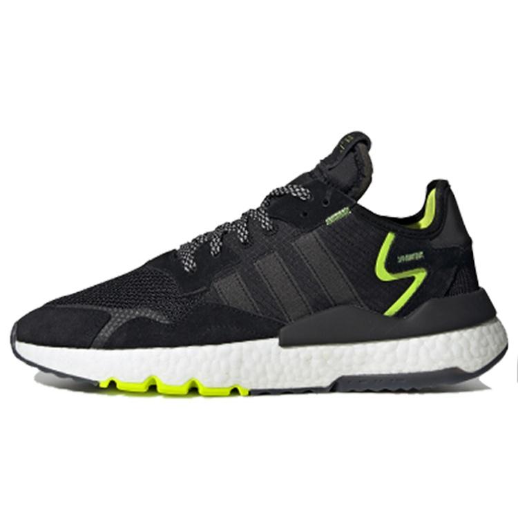 adidas Nite Jogger Black Solar Yellow Men s EG7409 EU 44