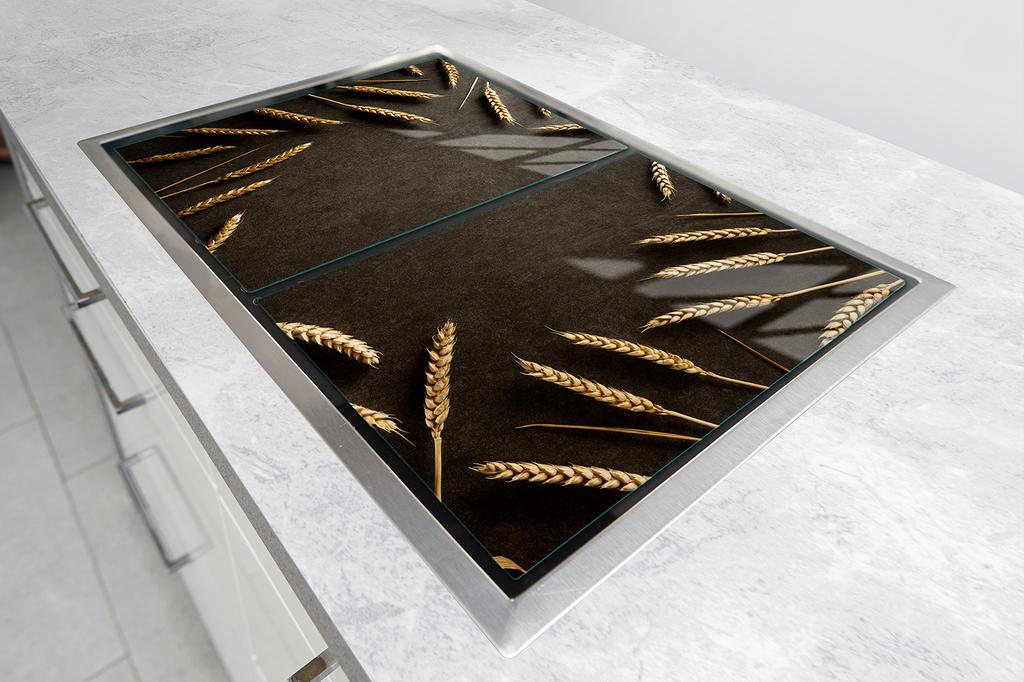 Glass protective plate for the stove 2x45x52 Kitchen