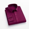 Men's Stretchy No-Iron Business Long-Sleeve Shirt