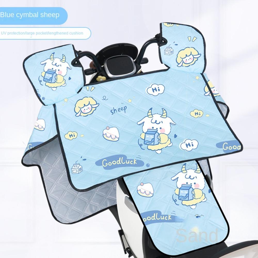 Breathable Motorcycle Handlebar Gloves Sunshade Handle Covers  Summer