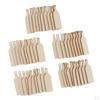 Pieces of 50 Unpainted Bottle Wooden Present Gift Tags Labels Plaque
