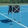 Ball Basket Waterproof Foldable Tennis Cart with Wheels Space-Saving