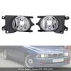 Pair Front Bumper Fog Light Without Bulbs For BMW E39 5-Series 1999-2003