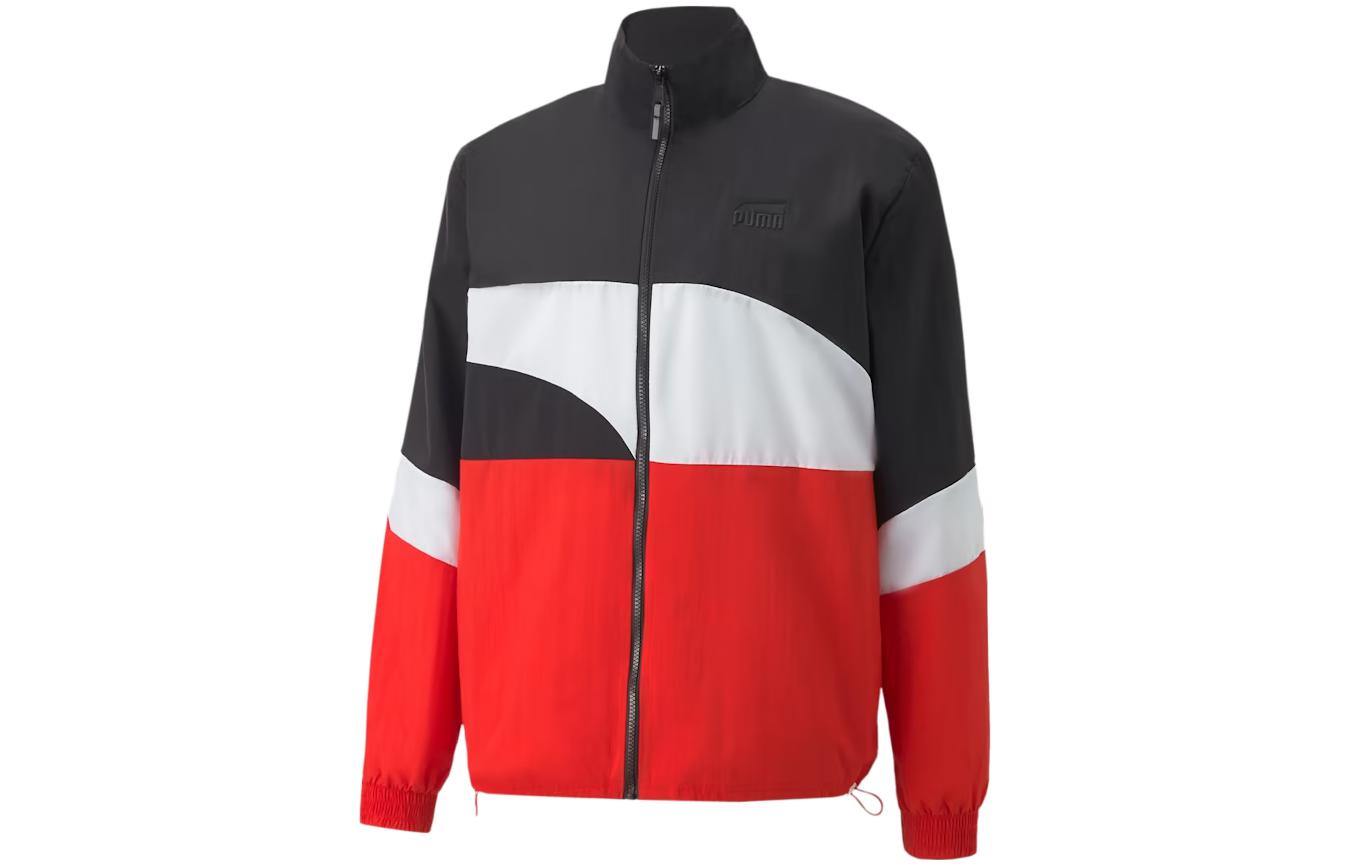 PUMA Jackets Men s Multicolor Stand Collar Moderate Other 534196-08 S