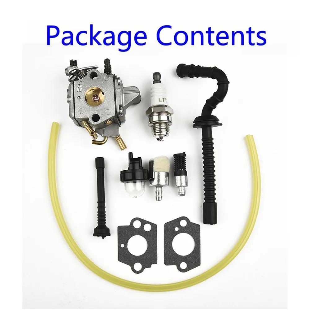 Precision Matched For Carburetor for MS192 MS192T MS192TC Chainsaw with Full Fuel System Replace For Zama C1Q 58 Component Set