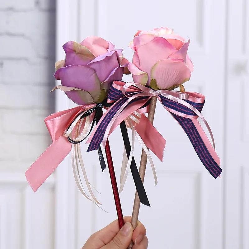 Ballpoint Pens Gifts Black Color Ink Writing Ballpoint Pens for School Office Stationery Supplies Wedding Signature Pen Gifts