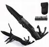 Pocket Knife Survival Multitool Case Set