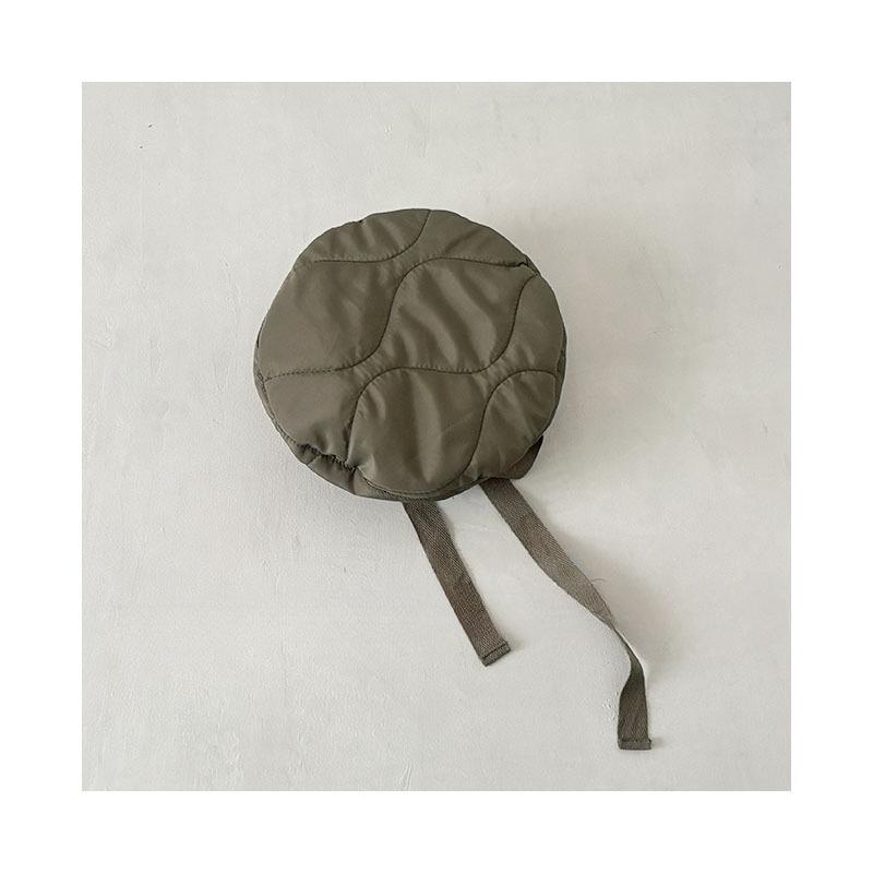 

Осень и Зима Корейская Версия Модная Стильная Ретро Шнуровка Хлопковая Набивная Шляпа Художника для Маленьких Мальчиков и Девочек (49-52CM)