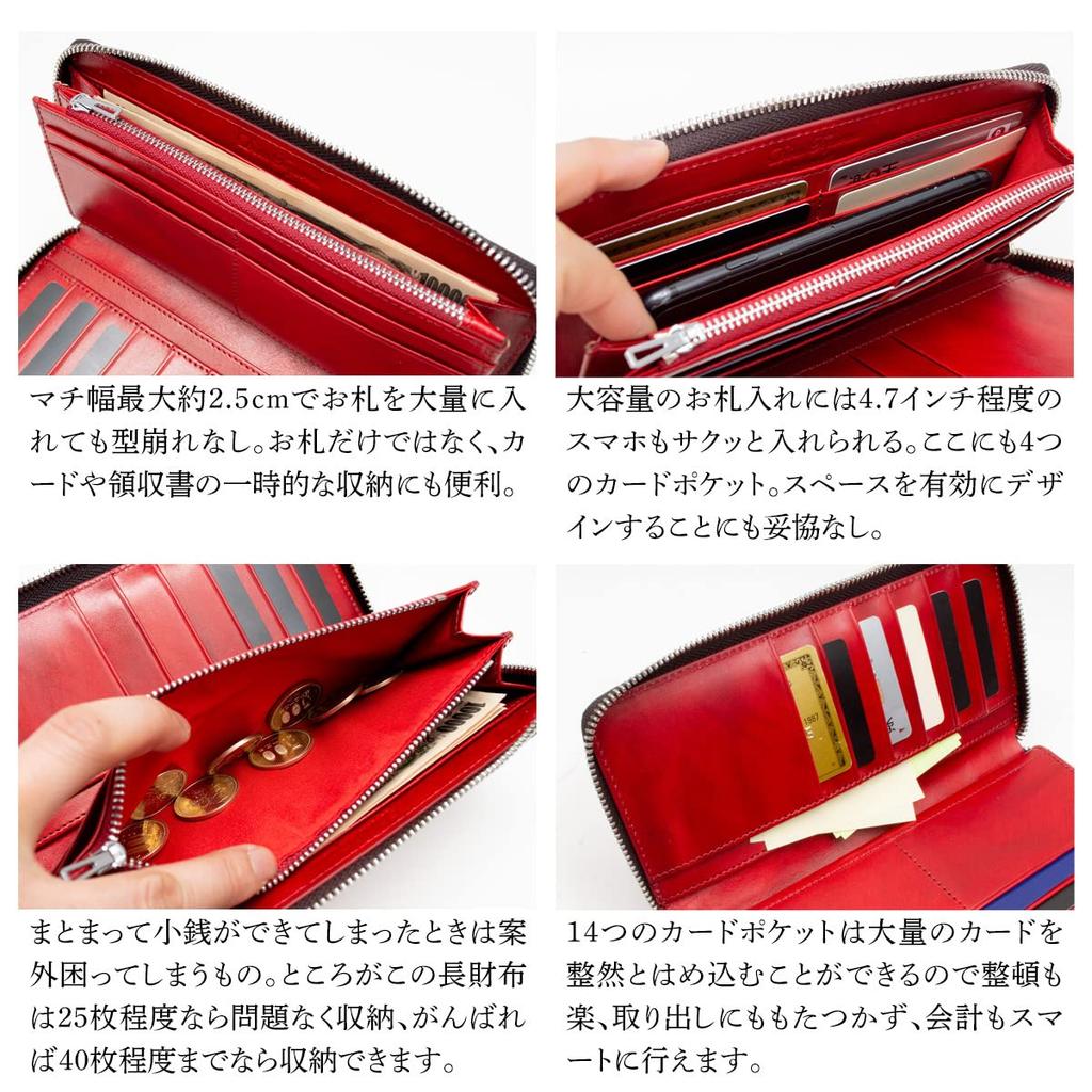 Dom Teporna Italy Long Genuine Large Italian Gradient Round 14 Card Green Men's Wallet, Leather, Green, Capacity, Leather, Zipper, Slots,