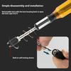 Hand-Press Screwdriver Reversible Ratchet Semi-Automatic Screwdriver
