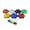 Motorcycle 50mm CNC Aluminum Racing Gas Fuel Tank Cap With Vent Cap For SSR110 SSR125 TTR90 KLX110 TaoTao Kayo ATV Pit Dirt Bike