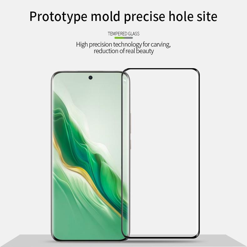 PINWUYO For Honor Magic6 Pro 5G Anti-explosion 3D Hot Bending Screen Protector Tempered Glass Film