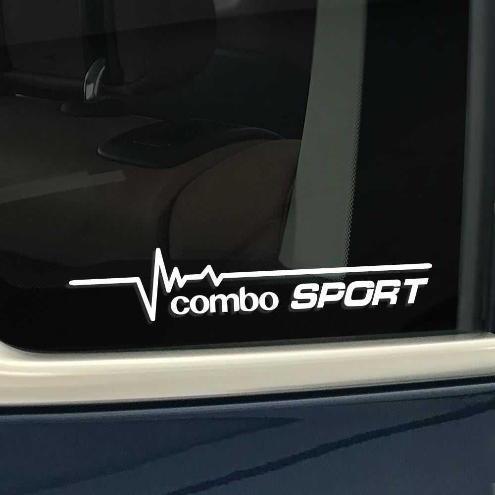 For Opel Astra Opc Insignia Corsa Vectra Zafira Grandland Meriva Car Side Window Lightning Stickers Auto Exterior Decor Decals