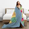 Appletun And Applin Blankets Soft Warm Flannel Throw Blanket Bedspread for Bed Living Room Picnic Travel Home Sofa