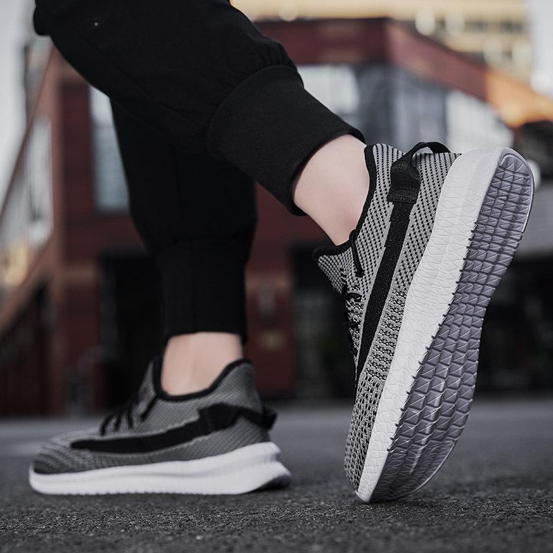 Casual shoes Sneakers Flying woven breathable mesh shoes
