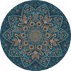 Ethnische Bohemian-Stil Mandala-Fußmatte für Wohnzimmer Couchtisch Decke für Schlafzimmer Nachttisch von Hotel und Pension Teppich