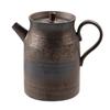 Gilt Glaze Teapot Handmade Retro Rust Teapot Ceramic Single Pot Household Kung Fu Tea Set Side Handle Pot