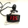 ASATERU AFMS0344LS Meter Stay Drive Recorder Mount for Motorcycles, Mirror Holes, M10 Compatible, Left
