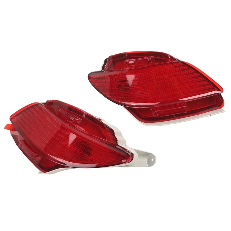 Car Rear Bumper Light Plastic Reflector Assembly Rear Fog Lamp Housing for RX350 Rx450h Base F Sport Sportdesign