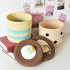Macaron Color Ins Desktop Storage Box Cotton Thread Sundries Storage Organizer  Home
