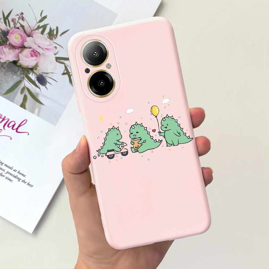 Case For Oppo Realme C67 4G Phone Cases Fashion Astronaut Soft Silicone Shockproof Back Cover Matte Shell For RealmeC67 4G Funda