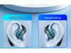 F80 Bluetooth Earphones: Over-Ear, Air Conduction, Single-Ear with Digital Display