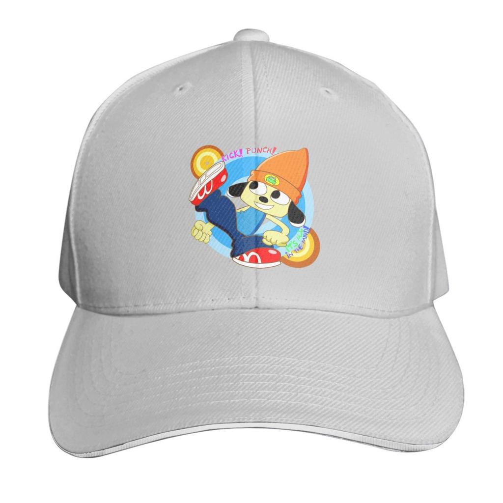 Parappa The Rapper Patchc Cartoon Game Cap Fashion Casual Baseball Caps Adjustable Hat Hip Hop Summer Unisex Baseball Hats