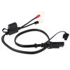Kindnessjp SAE TO RING Terminal Harness Accessory Cable Motorcycle Charger Cord SAE to