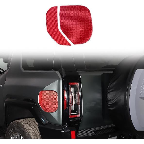 Fuel Tank Cover Cap Fits 2024 2025 and up Compatible with Hummer EV Dry Carbon Outer Exterior Trim I Lightweight Strong with UV-Resistant Clear