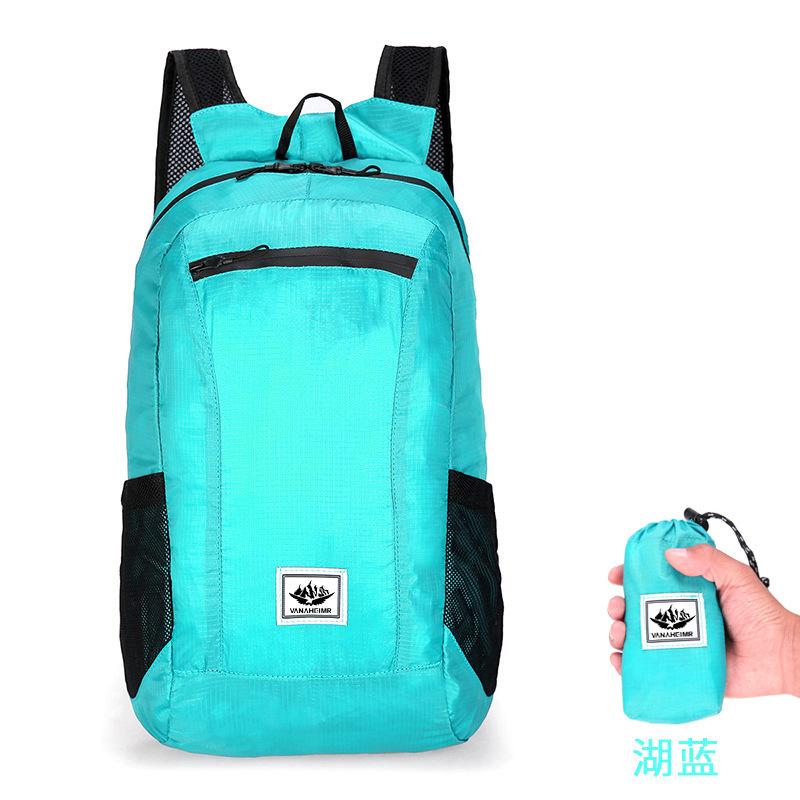 Waterproof Foldable Outdoor Cycling Backpack Lightweight Easy-carry Bag for Sports Travel & Outdoor Activities Men Women