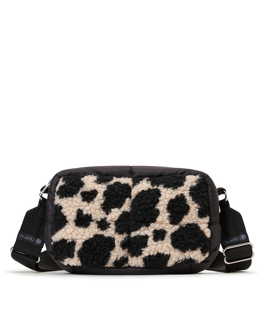 LeSportsac Official PUFFY CUBE Cow Sherpa Shoulder Bag CROSSBODY/3976 Women's