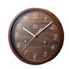 Wood Onshitsu Wall Dark Clock, Brown, BCW022-DW