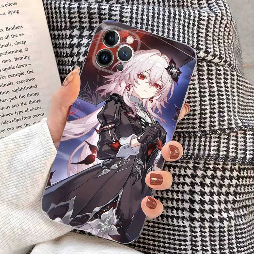 

Kawaii Girl Evernight Phone Case For IPhone 16 15 14 11 12 13 Mini Pro XS Max Cover 6 7 8 Plus X Funda Shell iPhone 12pro max