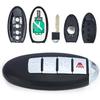Keyless Entry Remote Smart Proximity Key Fob Replacement 4-Button for Nissan Maxima 2007-2008 for Sentra 2007-2012 CWTWBU735 285E3-EW81D 285E3-EW82D