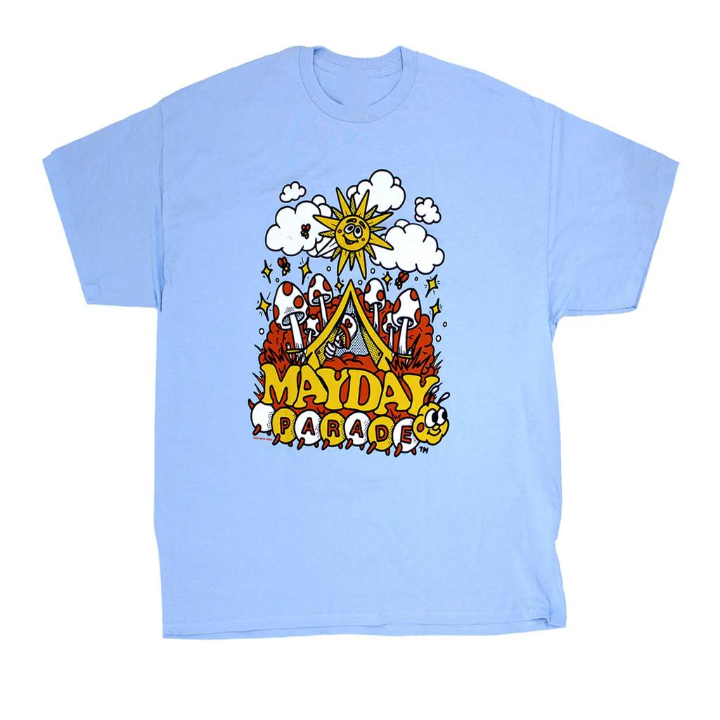 Collection Mayday Parade Band Gift For Fan S to 5XL Light Blue T-shirt S