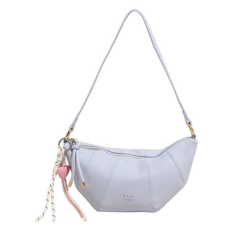 Mode Splicing Einfache Knödeltasche 2025 Neue Ausländischer Stil Schultertasche Weiche Ledertextur Messenger Damentasche