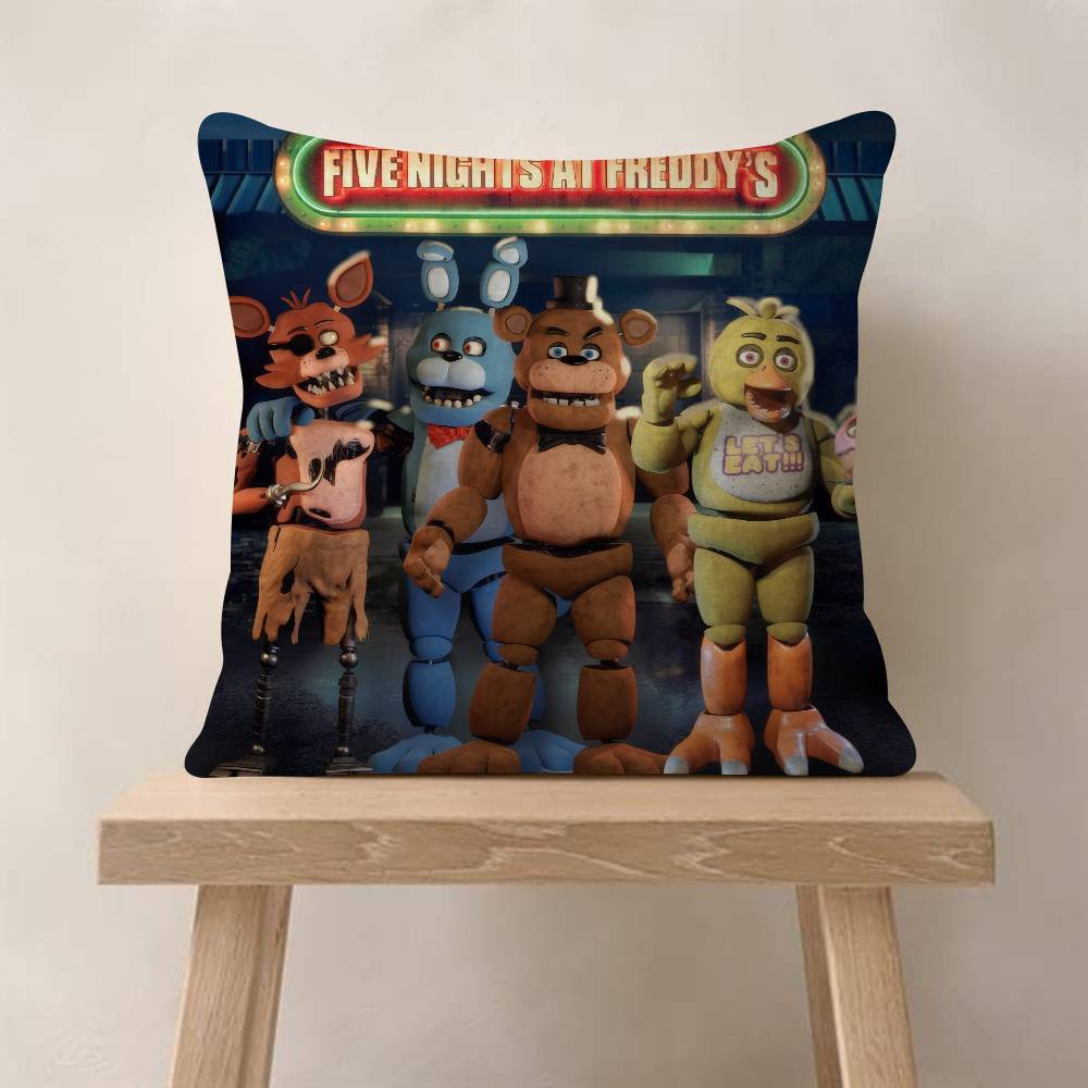 Movie Five NNights game At FFreddys Pillowcase toon Gift Cushion Cover Bedroom Home Sofa Chair Seat Decor pillow case