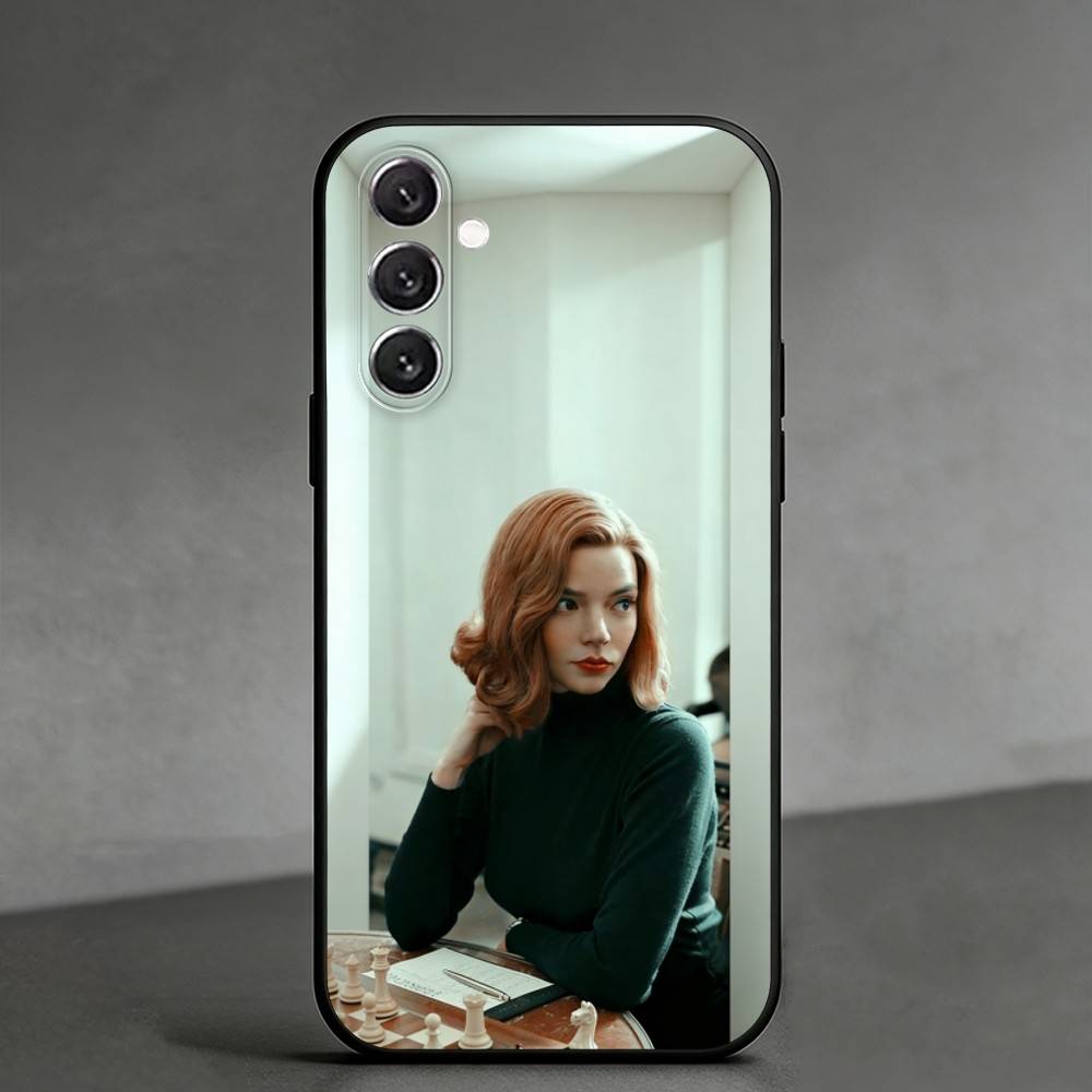A-Anya Taylor-Joy Handyhülle Für Samsung Galaxy A91,80,73,72 ,71,53,52,32 ,31,22,21s,20,Weiche Schwarze Hülle