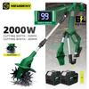 Безщітковий Електричний Мотоблок Культиватор Газонокосарка 2000Вт Акумуляторний Аератор Садовий Інструмент Для Акумулятора Makita