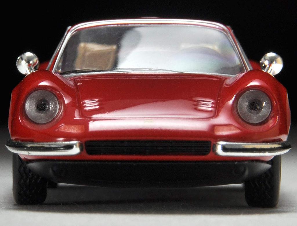 Tomica Limited Vintage TLV Dino 246GTS Red Finished Product 1/64