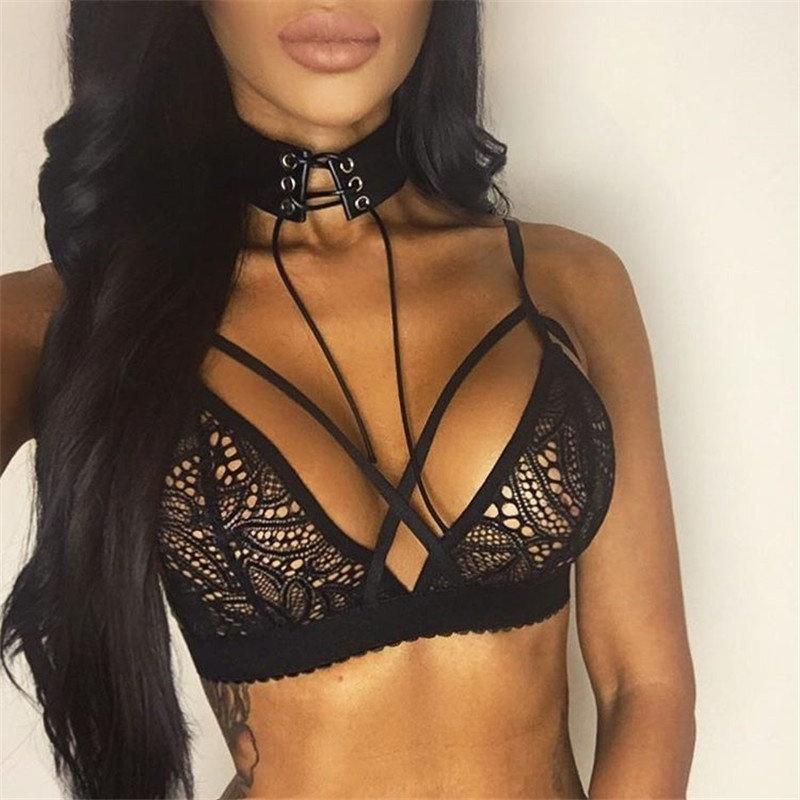 

Sexy Lingerie Blossom Lace Women Bikini Bra T-Back Underwear S зелёный