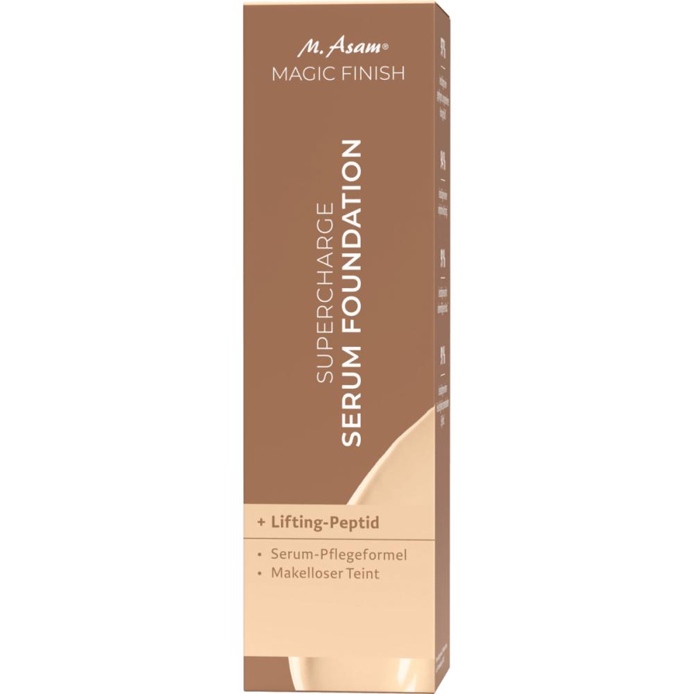 M.Asam Serum Foundation Supercharged 120 Soft Ivory 30ml
